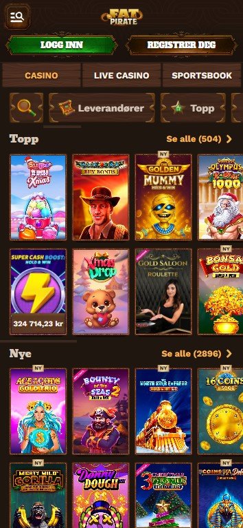 Mobil Casino Uten Registering